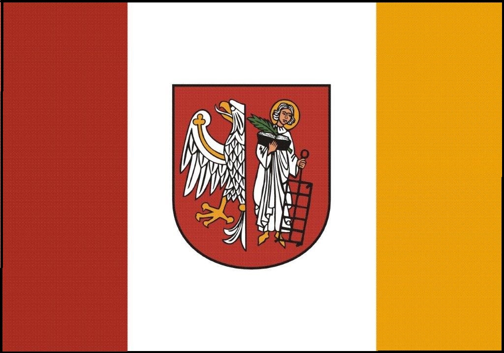 Flaga Powiatu Łomżyńskiego