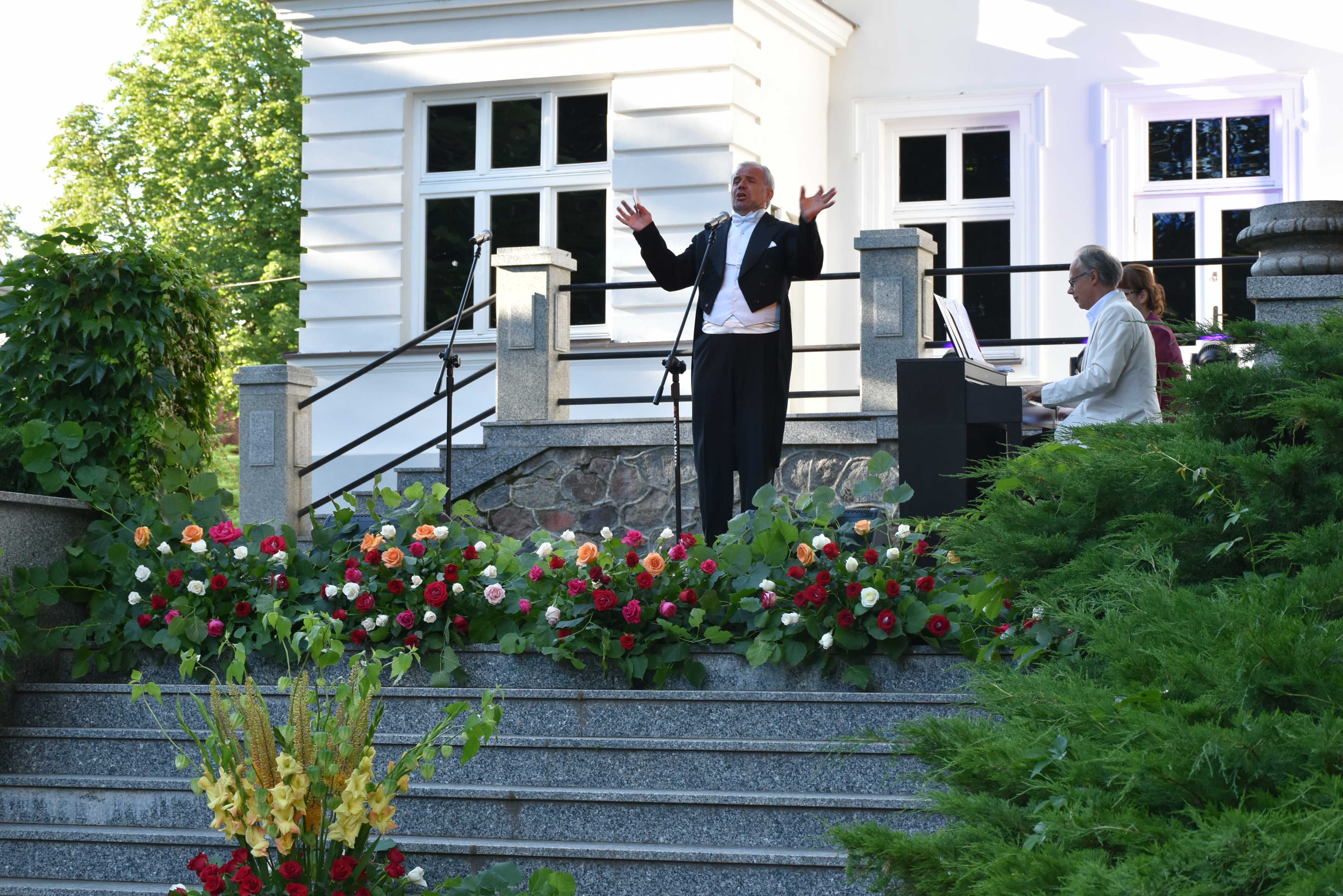 10.07.2022 r. Wielka Gala w Pałacu; na zdjęciu: Tomasz Mazur