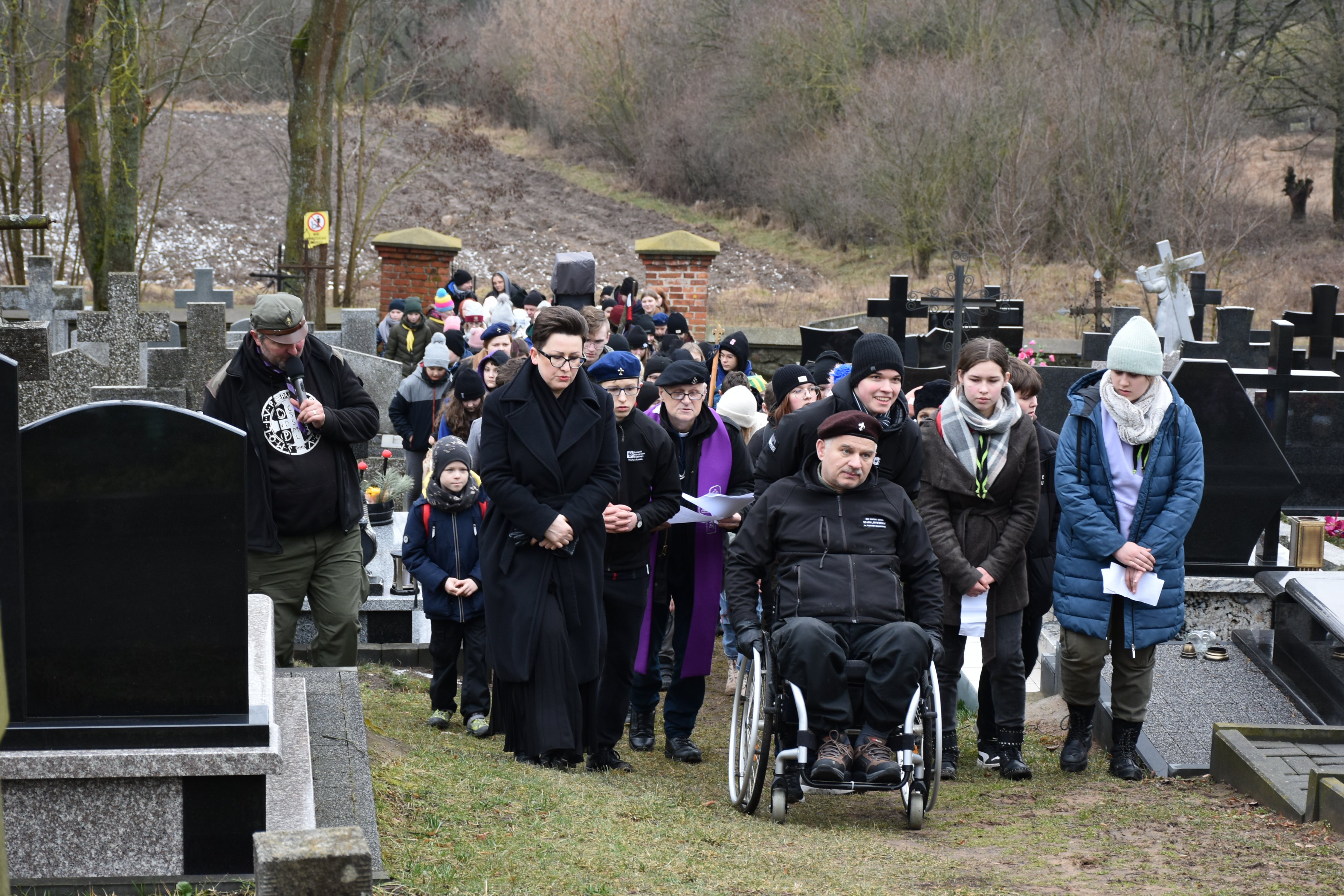11.03.2023 r .XXIX Ogólnopolski Zlot Druha Szarego; na zdjęciu: uczestnicy wydarzenia