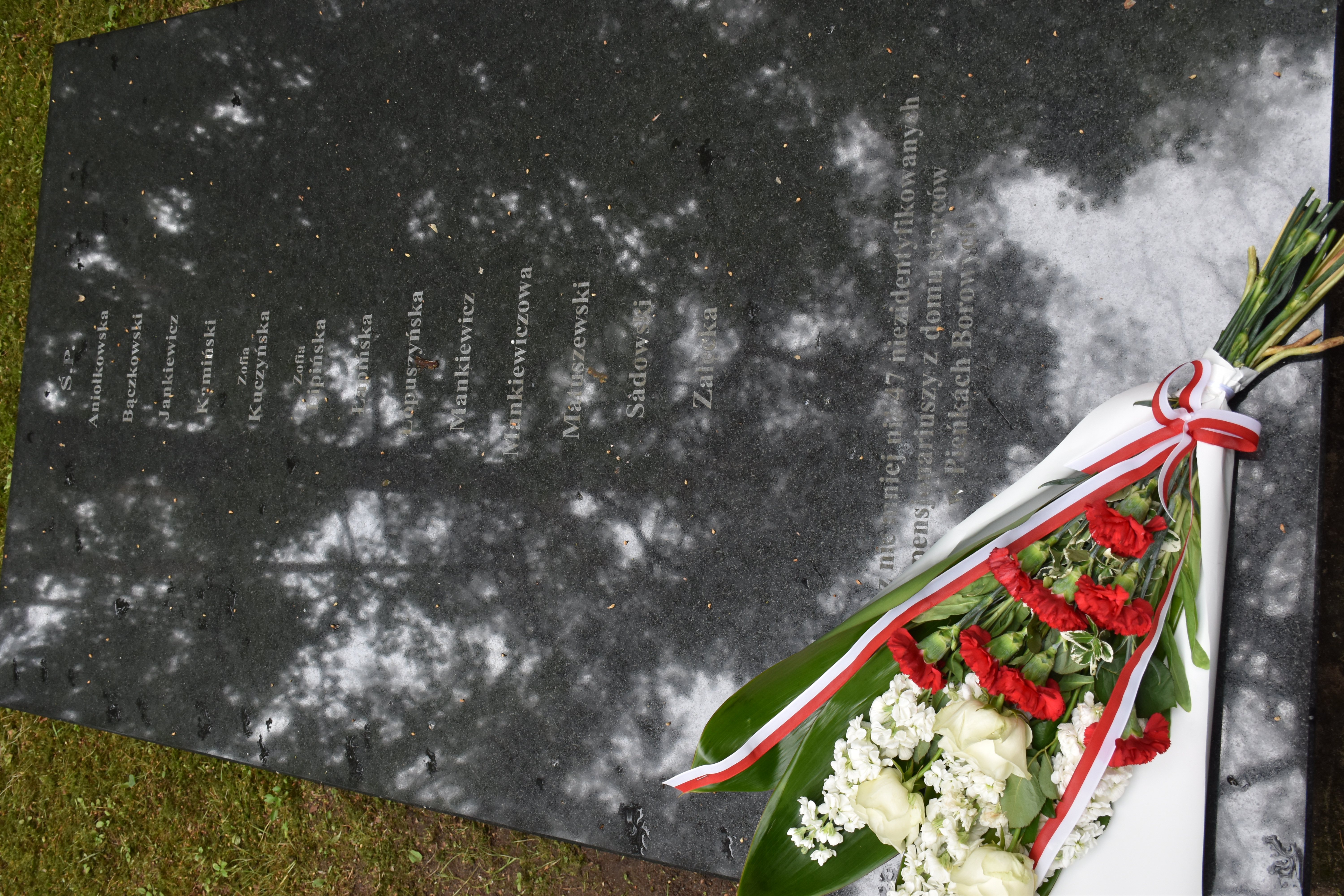 18.06.2023 r. 80. rocznica zbrodni w Miejscu Pamięci Narodowej w Jeziorku; na zdjęciu: Miejsce Pamięci Narodowej w Jeziorku