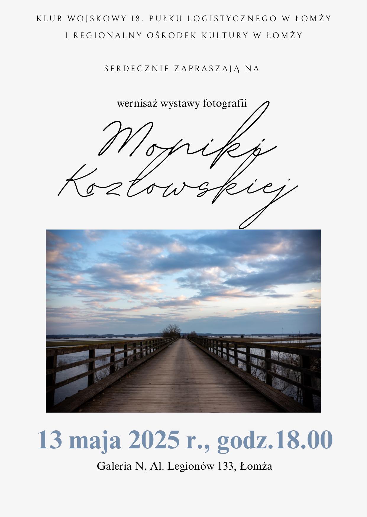 Foto: Wernisaż wystawy fotografii Moniki Kozłowskiej