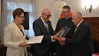 Grupa Teatralna WIZNA z Nagrodą Starosty Łomżyńskiego za promocję Powiatu w kategorii KULTURA