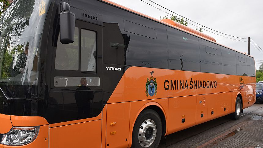 Elektryczny autobus szkolny w Gminie Śniadowo