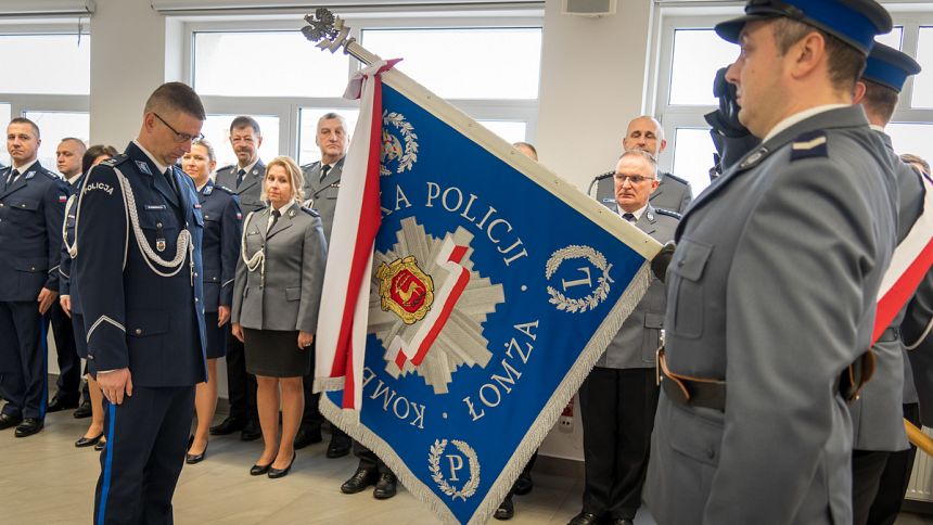 Nowy Komendant Miejski Policji w Łomży