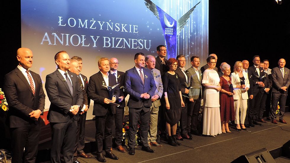 12.05.2022 r. IV Gala Łomżyńskich Aniołów Biznesu; Laureaci, nominowani, organizatorzy i goście