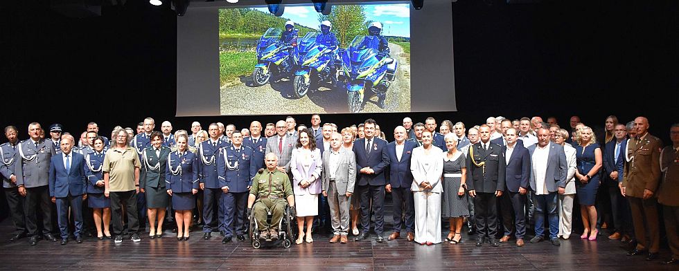 22.07.2024 r. Obchody 105. rocznicy Powstania Policji Państwowej w Łomży